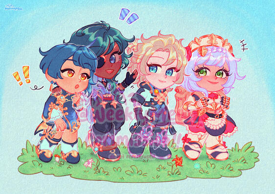 Chibi Illustration (best seller!)